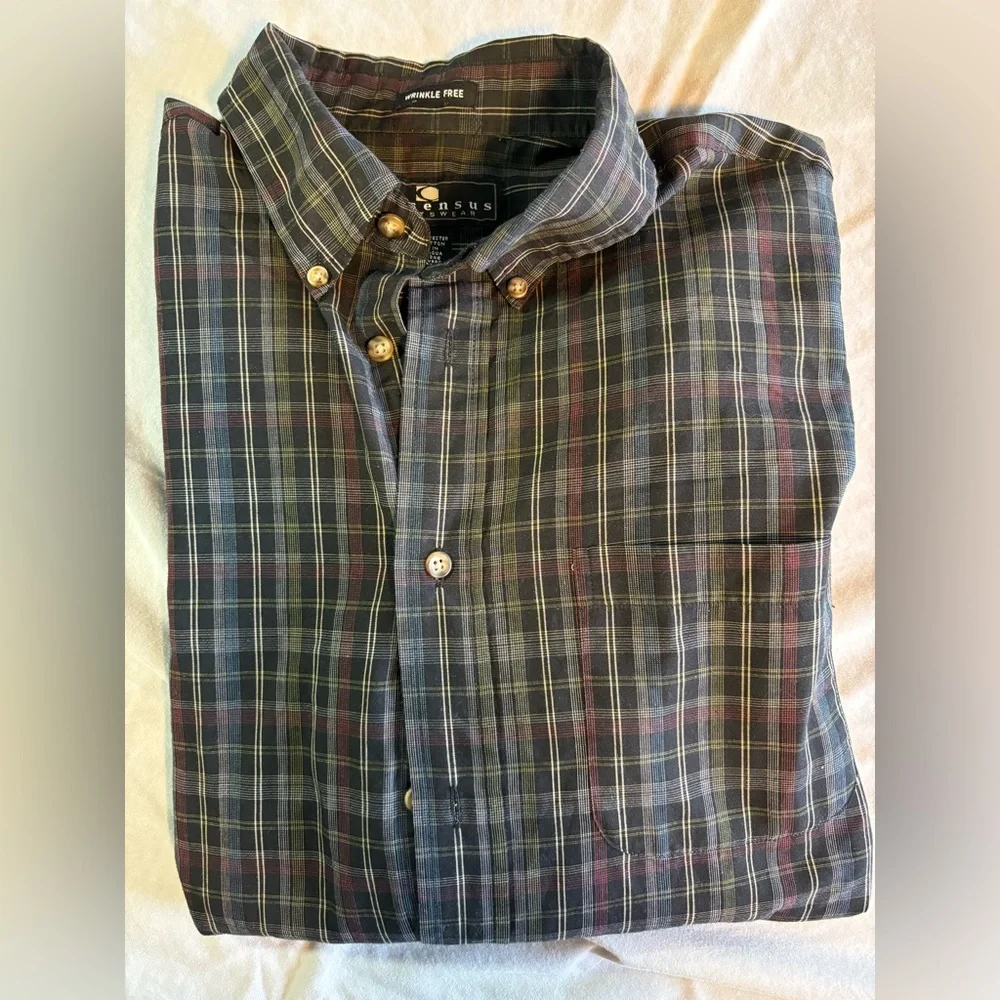 Consensus long‎ sleeve button up
